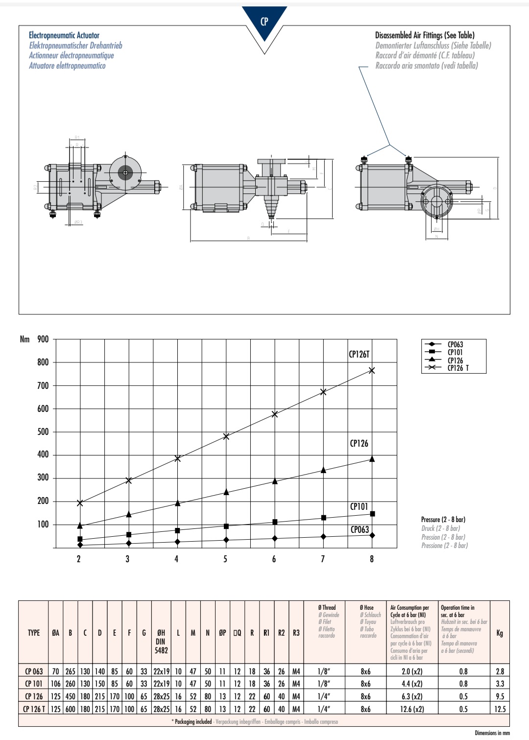 Napęd pneumatyczny CP101 - obrazek 5