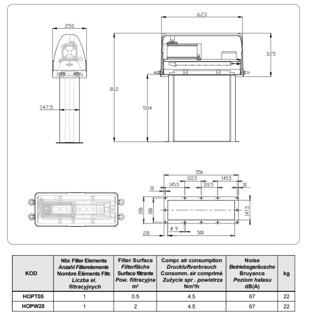 Filtr Hopperjet HOPT05 - obrazek 3