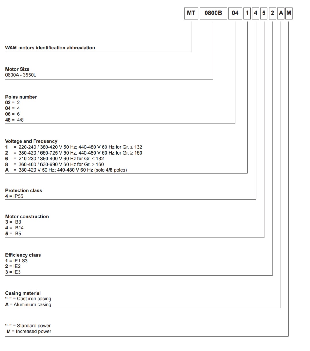 Silnik elektryczny MT100LR041453 - obrazek 3