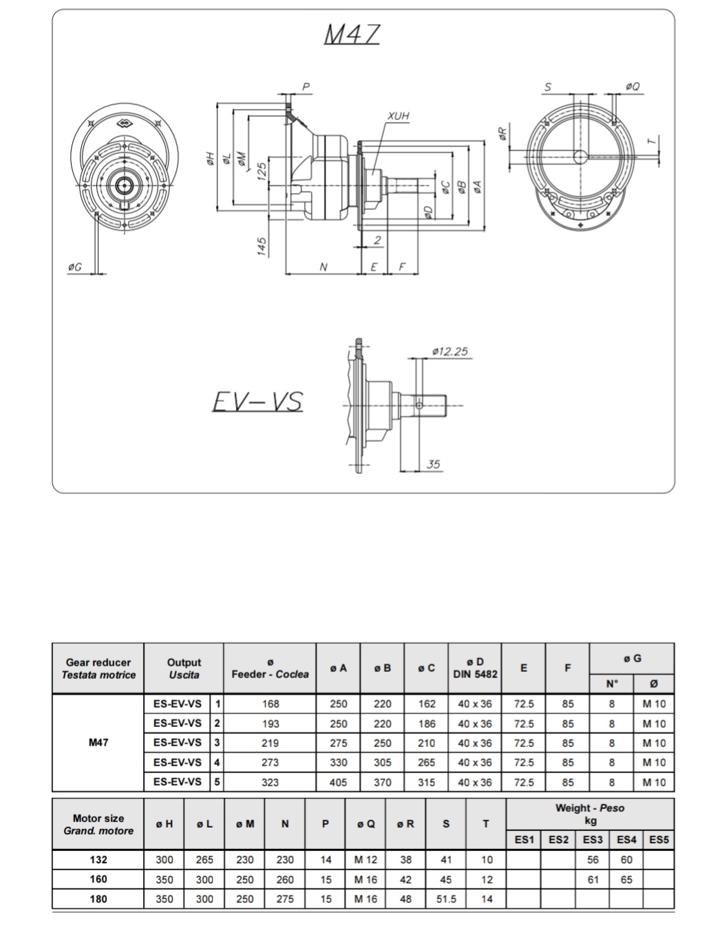 Przekładnia M4707160ES4A - obrazek 3